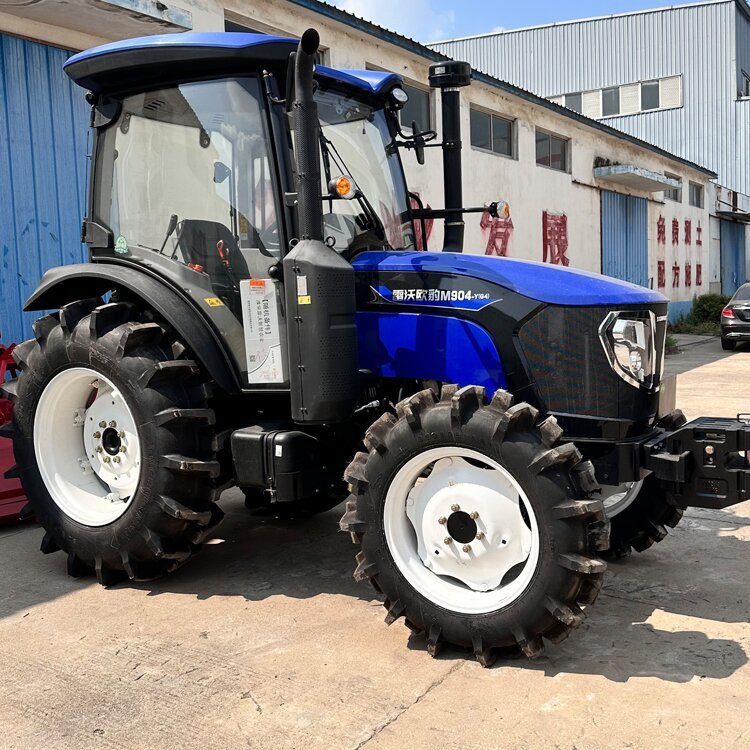 Brand new Lovol M1204-4X 4WD tractor wheeled rotary tiller Lovol high horsepower agricultural tractor