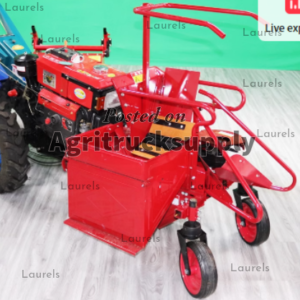 Small corn harvester, household diesel hand pusher, single row 12 horses without electricity to start the walk-behind