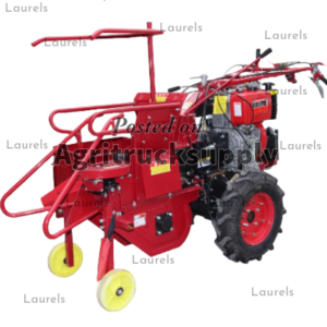Small corn harvester, household diesel hand pusher, single row New 195 diesel engine full set of electric start