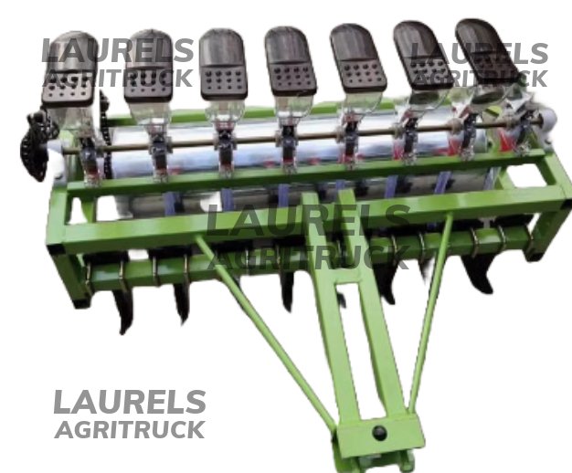 7 rows Hand push seeder, multi-functional vegetable medicinal materials