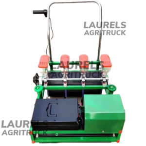 Electric axle planter for vegetable seeder, herb coriander spinach and more (4 rows)