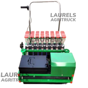 Electric axle planter for vegetable seeder, herb coriander spinach and more ( 8 rows)