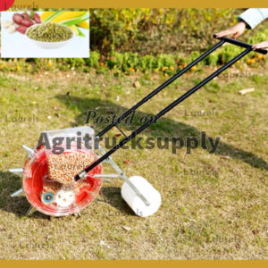 Manual Planter Horticultural planting, hand-pushed wheel,9 mouths PC transparent model plant spacing 18.5cm