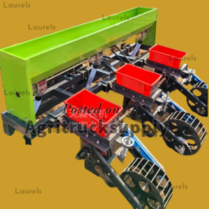 Double girder thickened four-wheel three-row seeder, fertilizer applicator, no-tillage seeder, sorghum soybean seeding