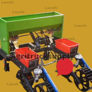 Double girder thickened four-wheel double-row seeder, fertilizer applicator, no-tillage seeder, sorghum soybean seeding