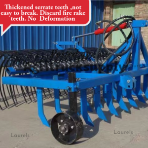 , Agricultural Tractor farm Rake Heavy Duty Hydraulic 3 m (Live Tank)