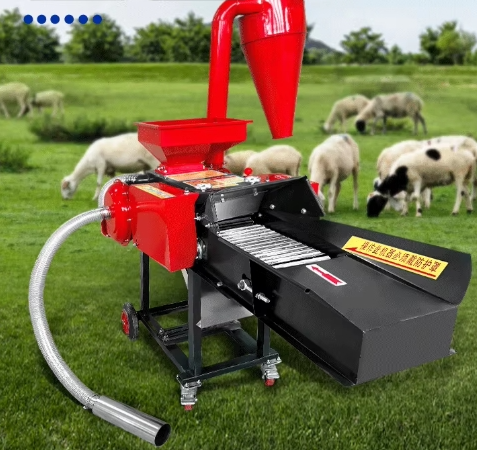 Grass kneading and grinding machine, household breeding cattle and sheep