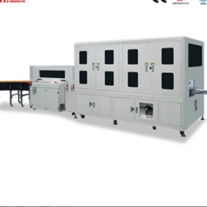 Smart coffee packaging shrink sleeve stitching machine